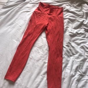 Lululemon Coral Pink Leggings